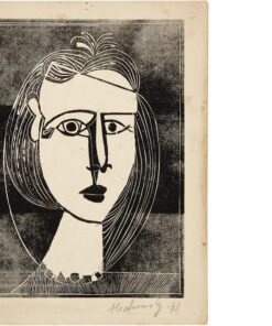 WOODCUT - Pòrtrait Micky