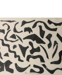 WOODCUT - Untitled - Black