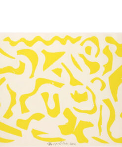 WOODCUT - Untitled - Yellow