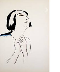 POCHOIR KEES VAN DONGEN - Priere