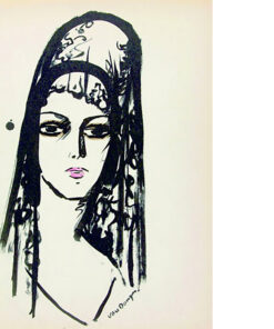 POCHOIR KEES VAN DONGEN - L’espagnole