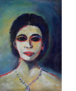 ORIGINAL KEES VAN DONGEN - Lady with necklace