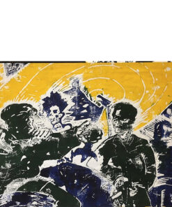 ORIGINAL JÖRG IMMENDORFF - Detail of Café Deutschland gut