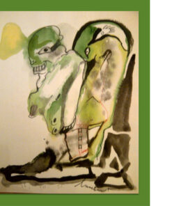 ORIGINAL - Groene figuren