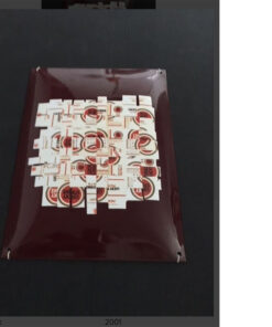 ENAMEL PLAQUE - Lucky strike