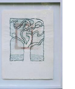 ETCHING WITH COLLAGE - Krach V