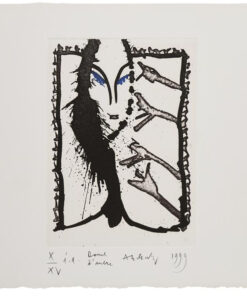 AQUATINT - Dame d'arbre