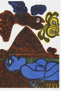 ETCHING AND AQUATINT - Hoggar en fete