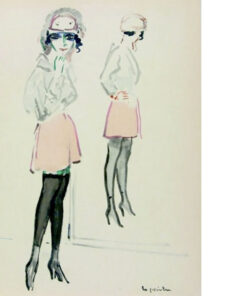 POCHOIR KEES VAN DONGEN - Croquis