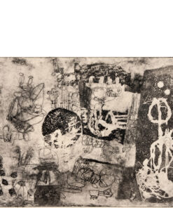 ETCHING JAN MONTYN - Passer du blanc au noir