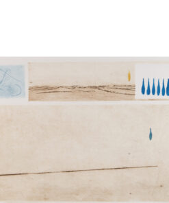 ETCHING JAN MONTYN - Tombée du ciel