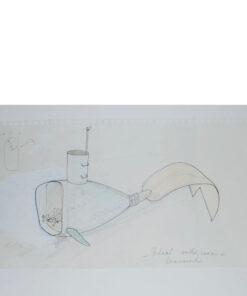 LITHOGRAPH - Pedaal onderzeeër