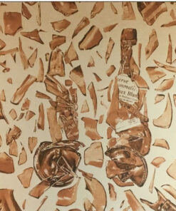 SILK SCREEN - Gebroken flessen