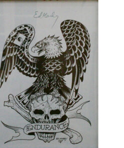 LITHOGRAPH DON ED HARDY (American 1945) - Endurance