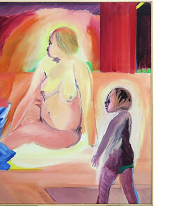 ORIGINAL YVAN THEYS (Belgium 1936-2005) - Mother and Child