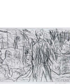 ETCHING A.R.PENCK - Esspresso