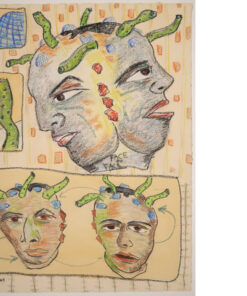 ORIGINAL SCOTT NEARY (American 1949) - Face to Face